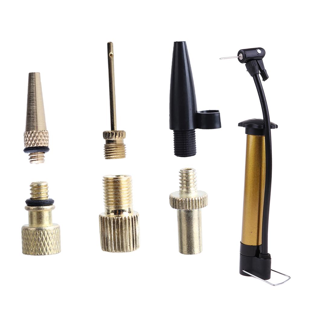 , Car Copper Tire Valve Converter, Inflator Pump Needle Nozzle- Accessories