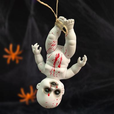 Doll Spooky Dolls Hanging Fright Terror Decoration Toy Halloween Creepy for Decor