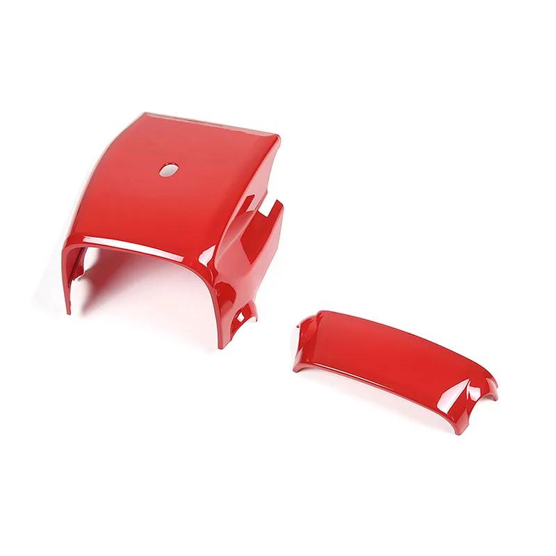 

ABS Red/Carbon Fber For Toyota Tundra Sequoia 2025-2025 Car Steering Wheel Steering Column Protective Cover Interior Accessories красный