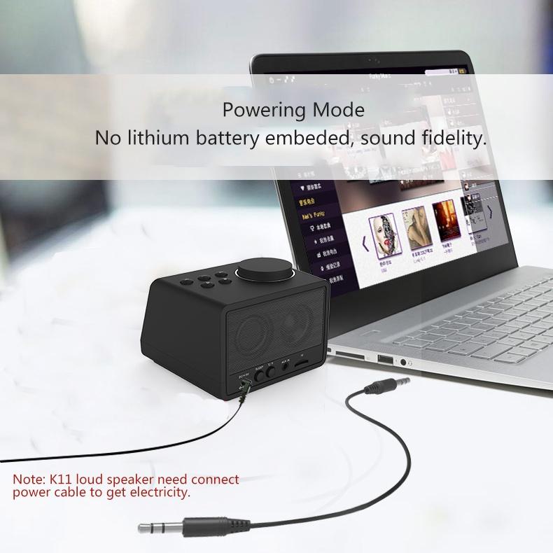 Home Decor Table Clock Alarm Clock Speaker With 2 USB Ports Bluetooth 4.2 Radio LED Digital Alarm Clock