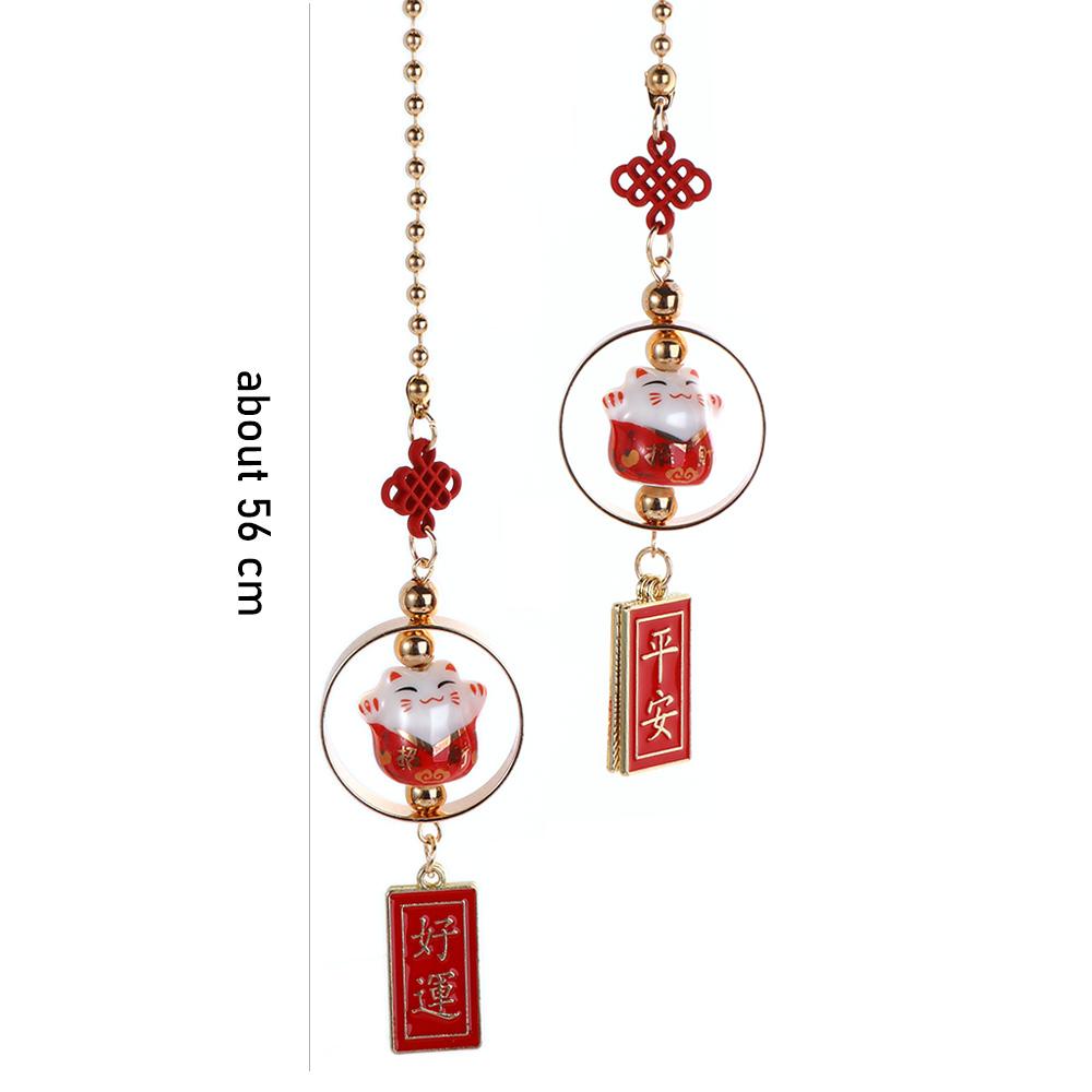 Accessories Cat Car Hangings Decor Fortune Cat Interior Lucky Cat Lucky Cat Fortune Cat Car Pendant