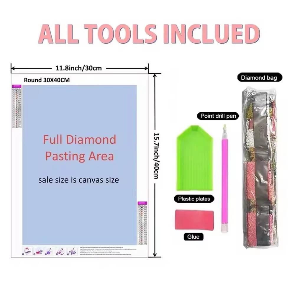 DIY Diamond Painting Kit Korean Boy Group BTS Series Full Drill Diamond Embroidery Art,Mosaic Cross Stitch Home Decor