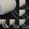 Imitation Pearl Beads Chain Wedding ABS Multi-size Craft Accessories Jewelry Findings Popular 2-10m/bag High Quality Party Decoration Hot Sale