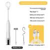 Compact Electric Milk & Egg Frother - Handheld Whisk & Beater for Creamy Coffee and Smooth Mixtures
