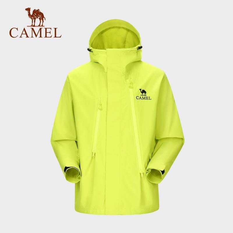 Camel Unisex Outdoor Windproof Waterproof Jacket
