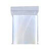 Sacs en plastique transparents à fermeture éclair refermables pour le stockage des aliments, articles ménagers divers, 100 pièces/ensemble