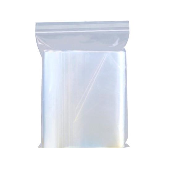 Sacs en plastique transparents à fermeture éclair refermables pour le stockage des aliments, articles ménagers divers, 100 pièces/ensemble