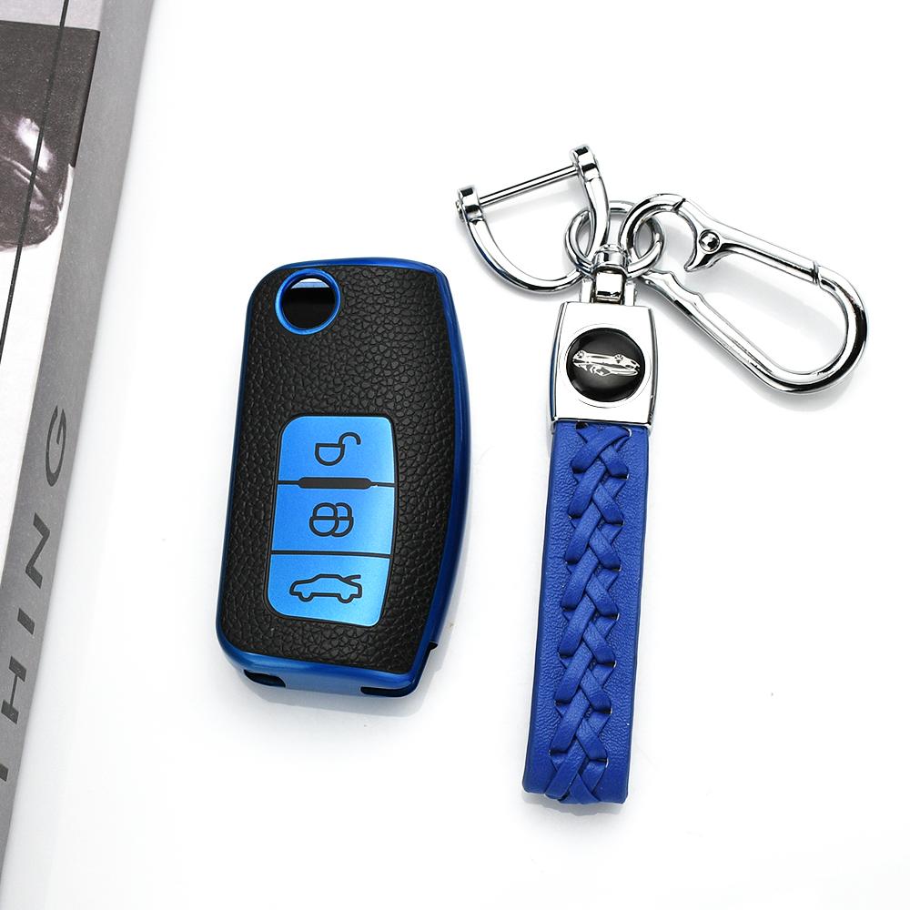 Keyless Car Key Case Cover Shell Fob Protector For Ford Fiesta Focus 2 Eco Sport Galaxy Ecosport Kuga Escape Falcon B-Max C-Max
