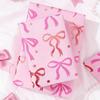 3Pcs Thick Material Bow Themed Wrapping Paper Double-Sided Printing Wrapping Paper  Gift Paper Decor