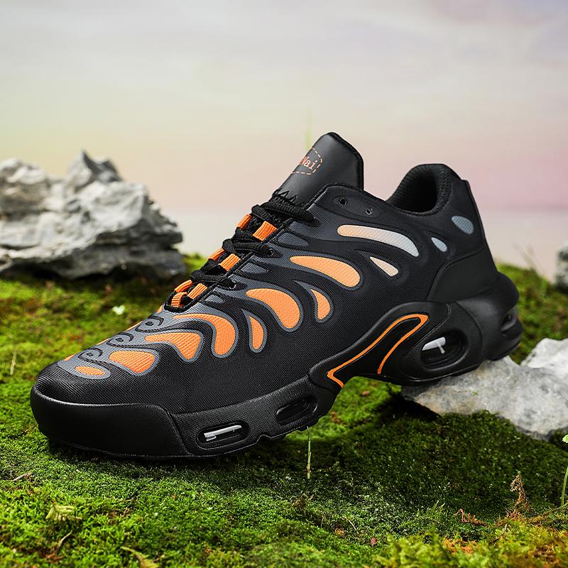 

Чоловічі Зручні Ультрам які та Дихаючі Кросівки на шнурівці 39 помаранчевий/чорний