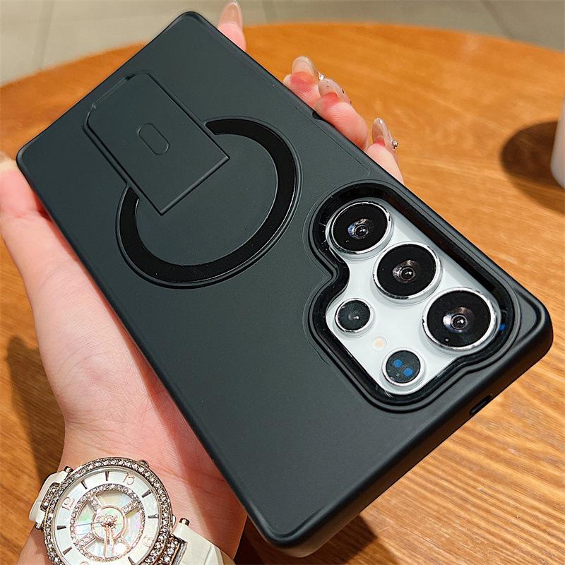 Invisible Magnetic Phone Case for Samsung S25 Ultra, Compatible with S24 FE/S23/S25 Plus