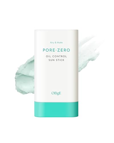 Official Obje (OBgE) Oil Control Sun Stick - Sunscreen Men Pore Care Makeup Base Korean Cosmetics.