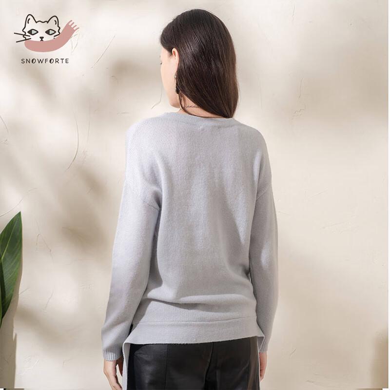 Women's Cashmere Blend V-Neck Sweater