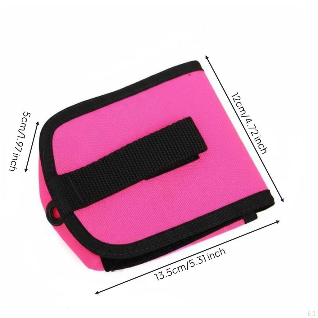 Quick Release Weight Bag Lightweight Scuba Pouch Heavy Duty Black