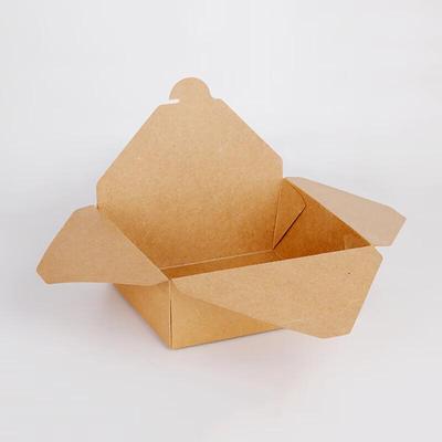 Disposable Kraft Paper Takeout Meal Box