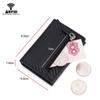 Men's RFID Anti-Theft Multifunctional Short Wallet with Large Capacity and Magnetic Card Holder