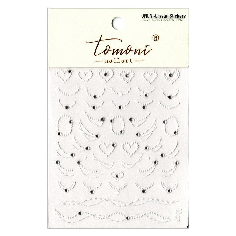 

3D Жемчужные и Хрустальные Бриллиантовые Наклейки для Ногтей с Цепочкой, Лентой и Стразовыми Цветами