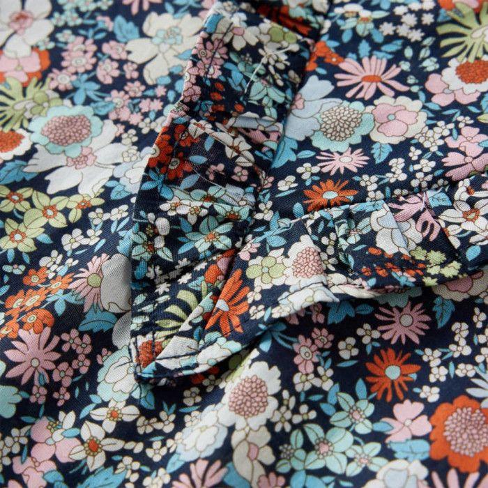 Children's Long-sleeved Shirt Dark Blue 92/104/116/128/140