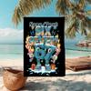 1PC Custom Name Winter Sports Fun Beach Towel Highly Absorbent And Sand-Resistant Towel for Swimming, Pool, Yoga, And Travel Lightweight