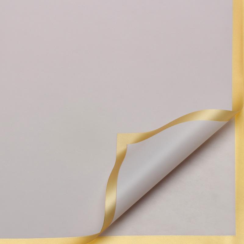 Roland Goldkante Wasserdichte Gelee-Folie Blumeneinwickelpapier