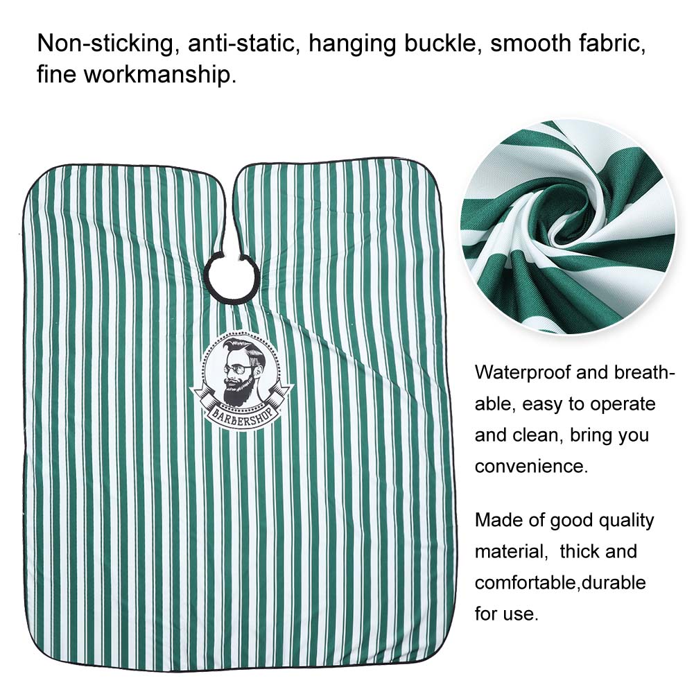 Household Barber Shop Hairdressing Apron Anti Static Hair Cutting Gown Cape (160 x 140cm)