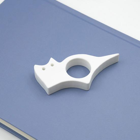 Porte-livre Pouce de Chat Porte-page en Plastique pour Lecture Mains Libres Marque-page Portable Cadeau pour Amateurs de Livres Accessoires de Support de Lecture