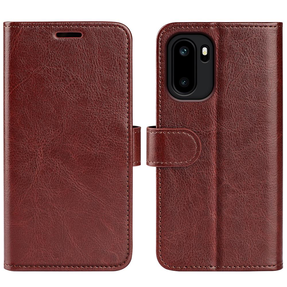 Für OnePlus Ace 6 5G Hülle Crazy Horse Textur Ständer Leder Handyhülle
