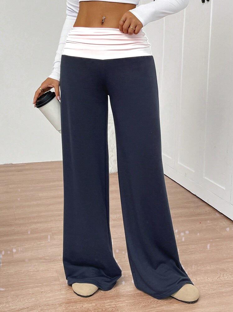 2025 Fall/Winter Women's Drape Wide-Leg Pants - Comfortable, Slimming, Loose Fit for Yoga and Casual Wear.