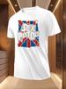 Short Sleeve Tshirt with Bold SEX PISTOLS Union Jack Grap...
