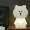 Rechargeable 3/7Colors Colors 30CM Bear Night Light Children's Room Decoration Lamp Sleep Bedside Lamp Kids Bedroom Decor Lamp