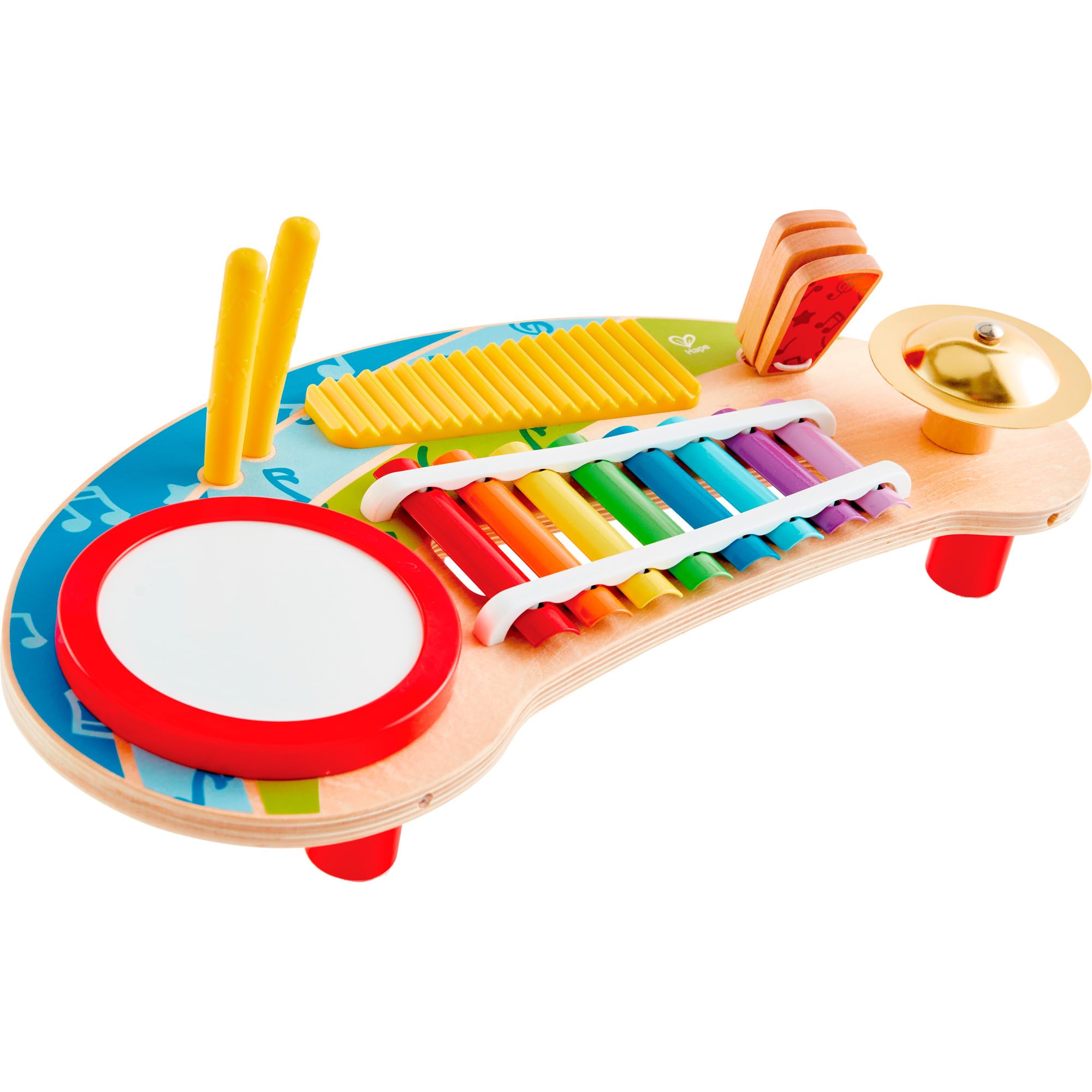 

Hape Whole Music Board x 21 x 10 см Деревянная игровая игрушка Ages E0612 44.5 3+