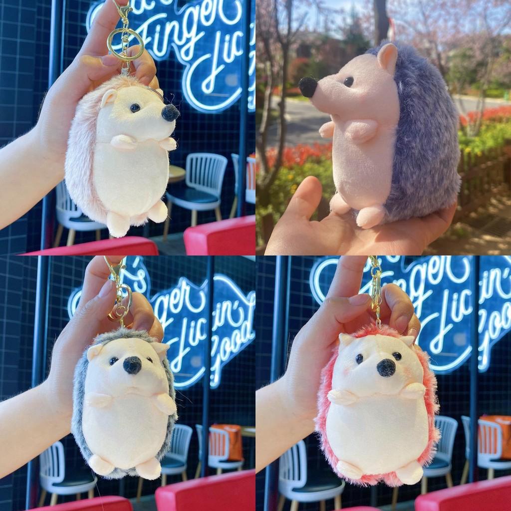 Plush Hedgehog Keychain With Keyring For Kids And Collectors