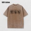 Anime Attack On Titan Acid T Shirts Casual Vintage Washed Shingeki No Kyojin Tee Short Sleeve Manga Gothic Tops Summer