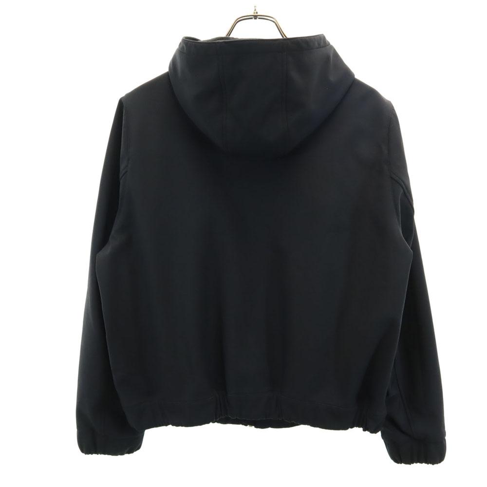 Dr Denim Langarm Zip-Hoodie M schwarz Rückseite gebürstet Damen Gebraucht