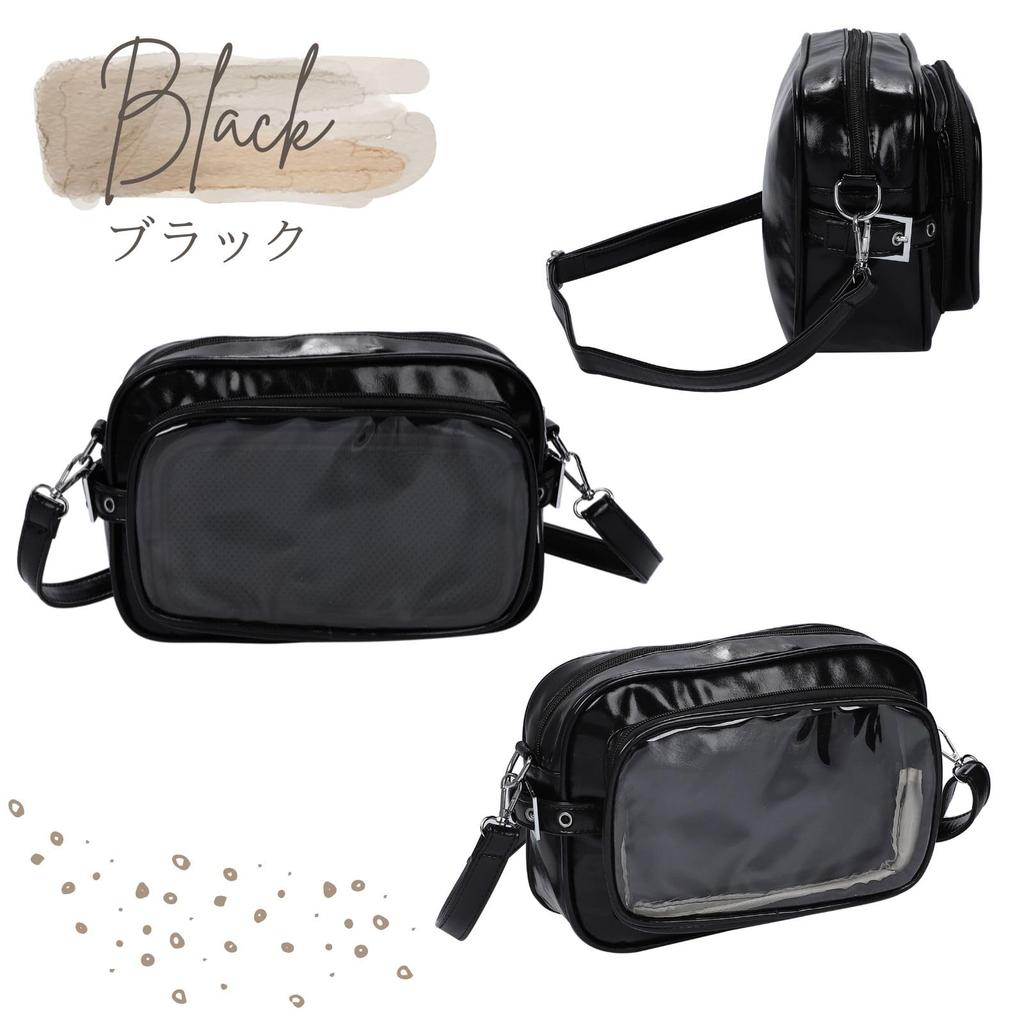Harujio Ita Small Shoulder Mini Ita Oshikatsu Available In and Popular Bag for Oshikatsu Bag, Bag, Bag, Bag, Black, White, Silver, Cute, Stylish,