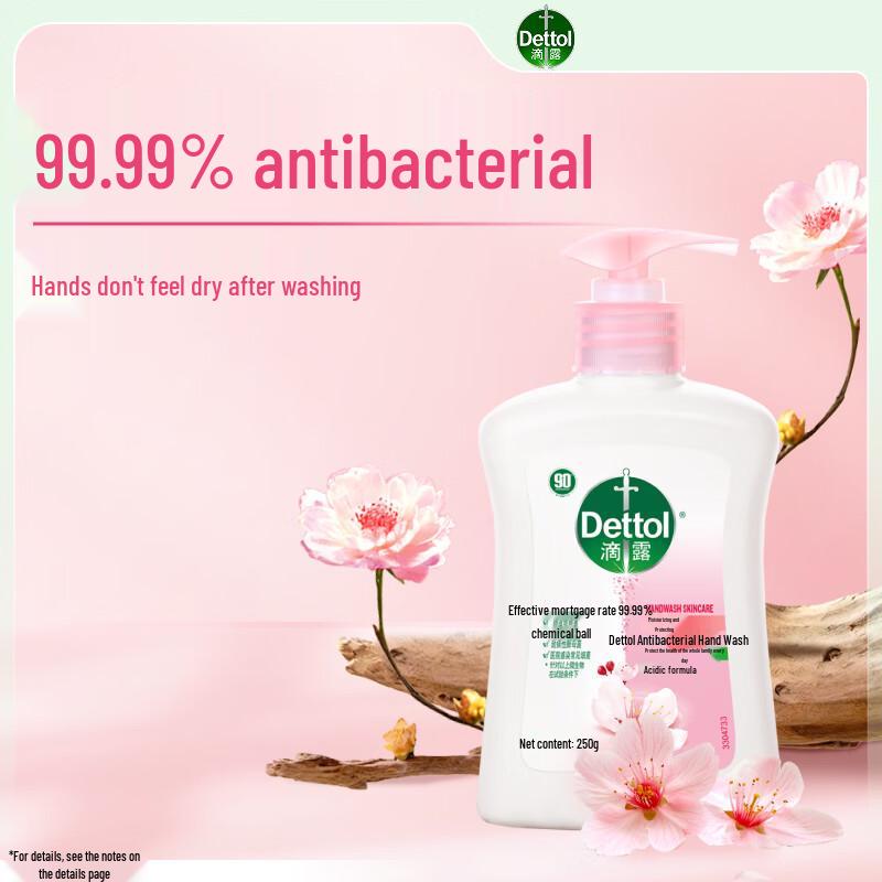 Dettol Moisturizing Floral Hand Wash (3x250g Set)