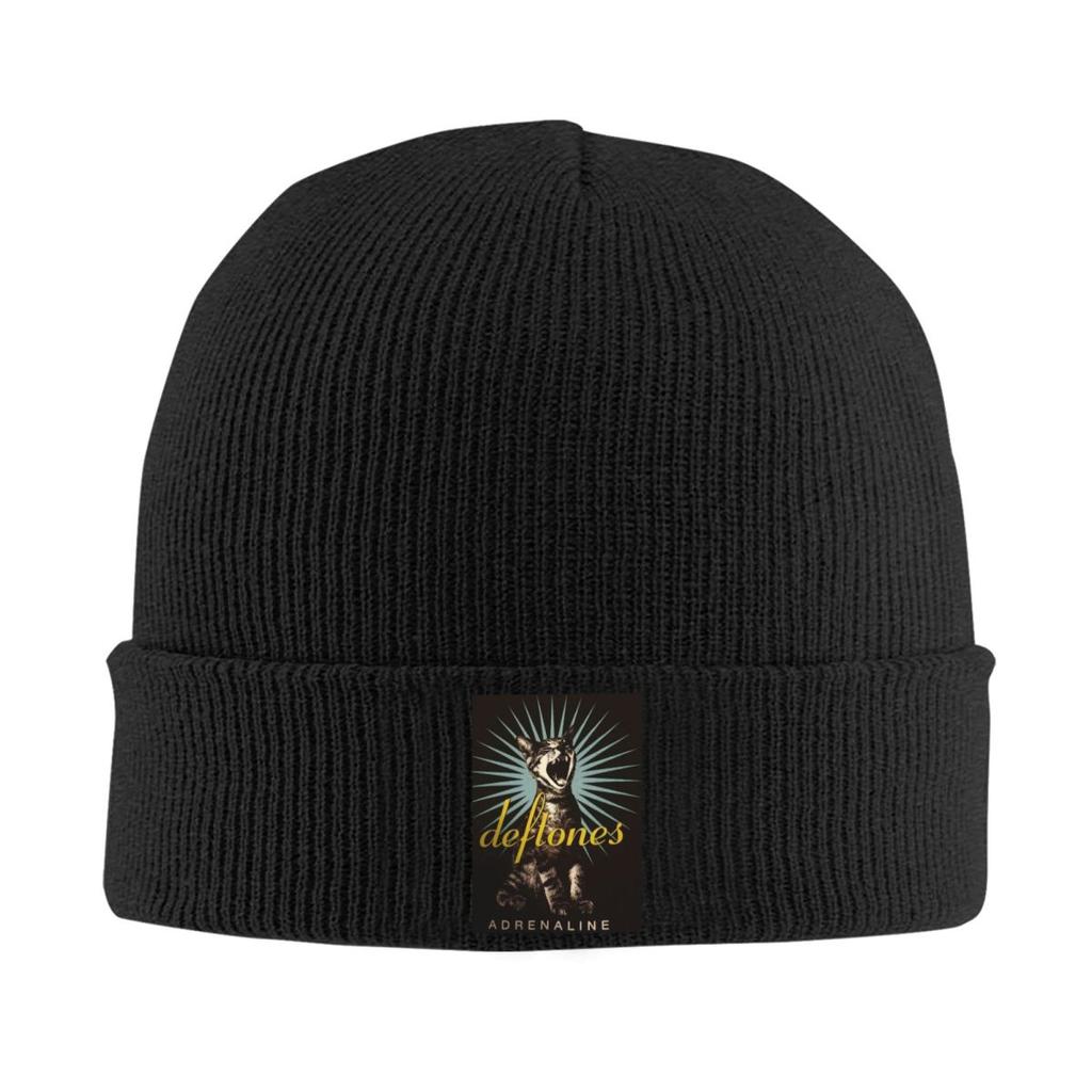 PP Skull Deftone White Ohms Around Warm Knitted Cap Winter Knit Bonnet Hat Skullies Beanies Hip Hop Caps for Unisex