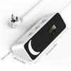 EU Angle Extension Power Strip With Night Light Clock 2 USB 2 Type‑C Ports for Desktop Home Indoor Application 1