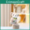 Bear Cat Dog Plush Toy Keychain Backpack Decorations Pendant Gift Cartoon Doll