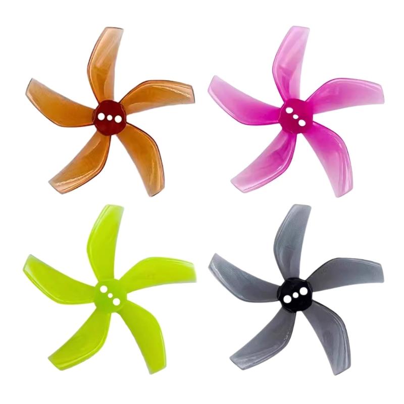 2" 5 Bla D51 FPV Drones Propellers, Impacts Resistant 5 Bla Propellers for Enhances Flight Stability