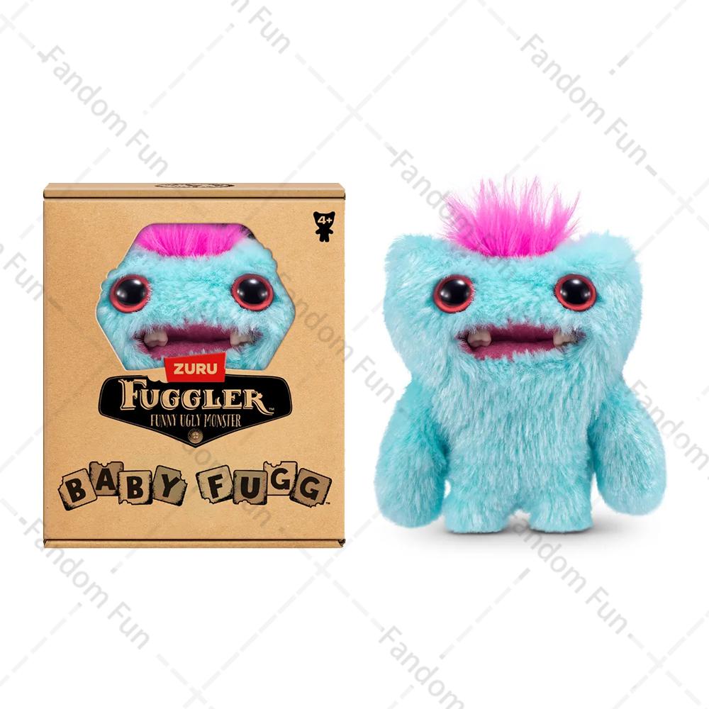 Baby Fugg Monster Plush Doll Rabid Rabbit Funny Ugly Hedge Grog Screech Wide-Eyed Teeth Monster With Box