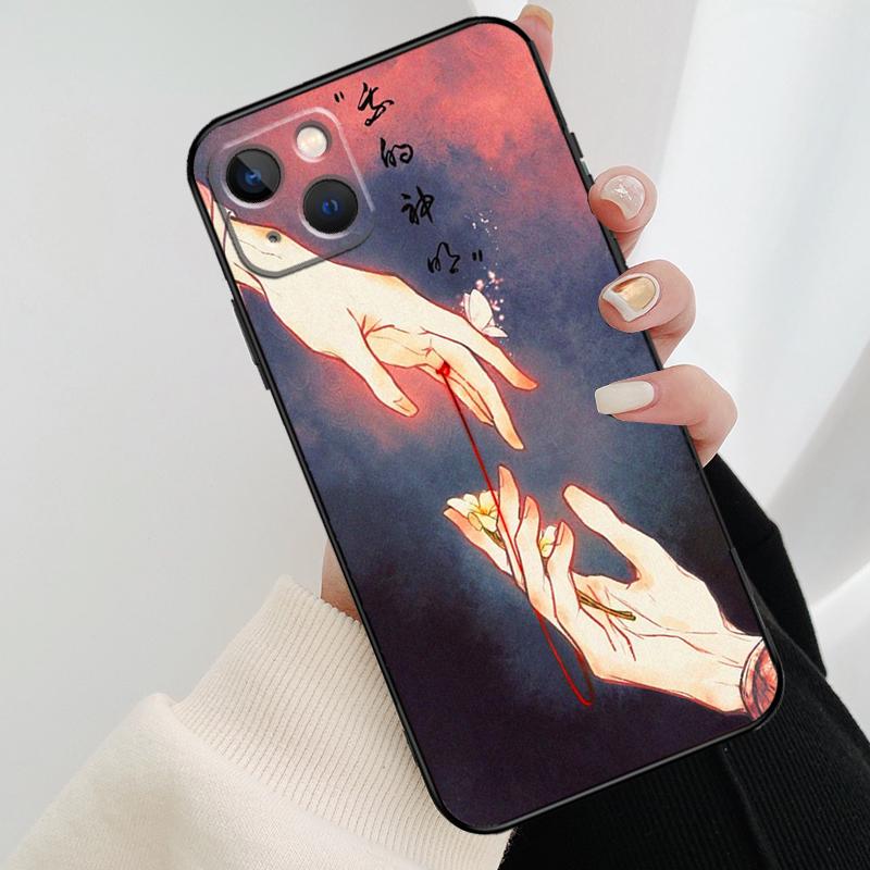 Tian Guan Ci Fu Phone Case For iPhone 17 Pro Max 15 14 13 11 12 16 Pro Max mini 15 16 Plus 16e 17 Air Cover