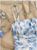 2026 Chic French Floral Slip Dress: Waist-Cinching Summer Fashion