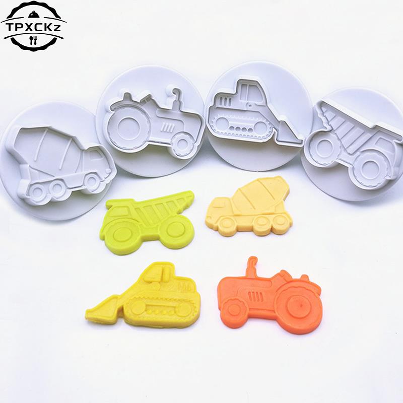 Mermaid Shell Seahorse Cookie Cutters Cartoon 3d Biscuit Mold Cake Mold Cookie Cutter Baking Cookie Stamp Set For Kids Birthday