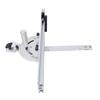 410mm Table Saw Miter Gauge Adjustable Angle Aluminum Alloy Push Ruler Tool with Flip Stop