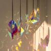AB Shiny Colorful Crystal Multi-faceted Prism Pendant, Sun Catcher, Light Catcher, Rainbow-making Hanging Decoration