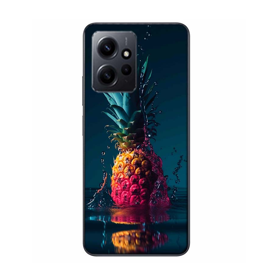 Harvest Pineapple Phone Case For Redmi Note 14 15 Pro 5G 13 12 Pro Plus 11 11T 11E 11S 10 Pro 10S 9 9S Cover Cell Clear TPU Capa