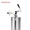 CO2 Regulator 0-60PSI Pressure Reducing Valves Gas Regulator for Efficient Home Brewing and Sodas Water Production