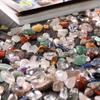 50g/bag Natural Mixed Colorful Crushed Stones - Perfect for Aquarium Fish Tank Decoration!