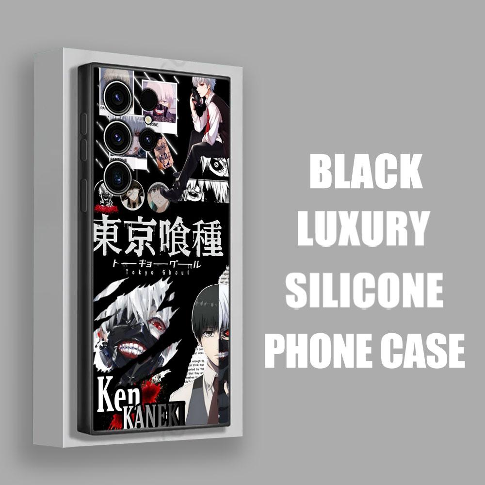 Tokyos Ghouls Anime Ken Kaneki S25 Ultra Case For Samsung Galaxy S25 S24 S23 S20 S21 FE S22 Ultra S10 Plus Case Soft Phone Cover